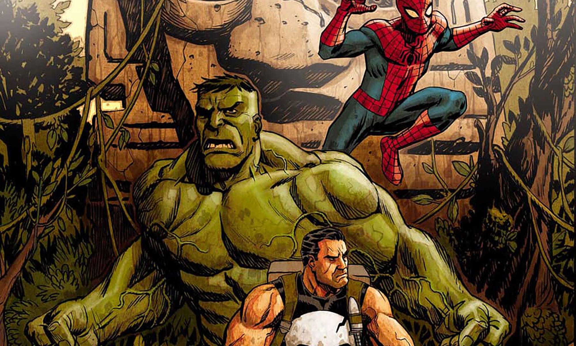 Spider-Man: Long Way Home #1 variant cover by Dave Johnson