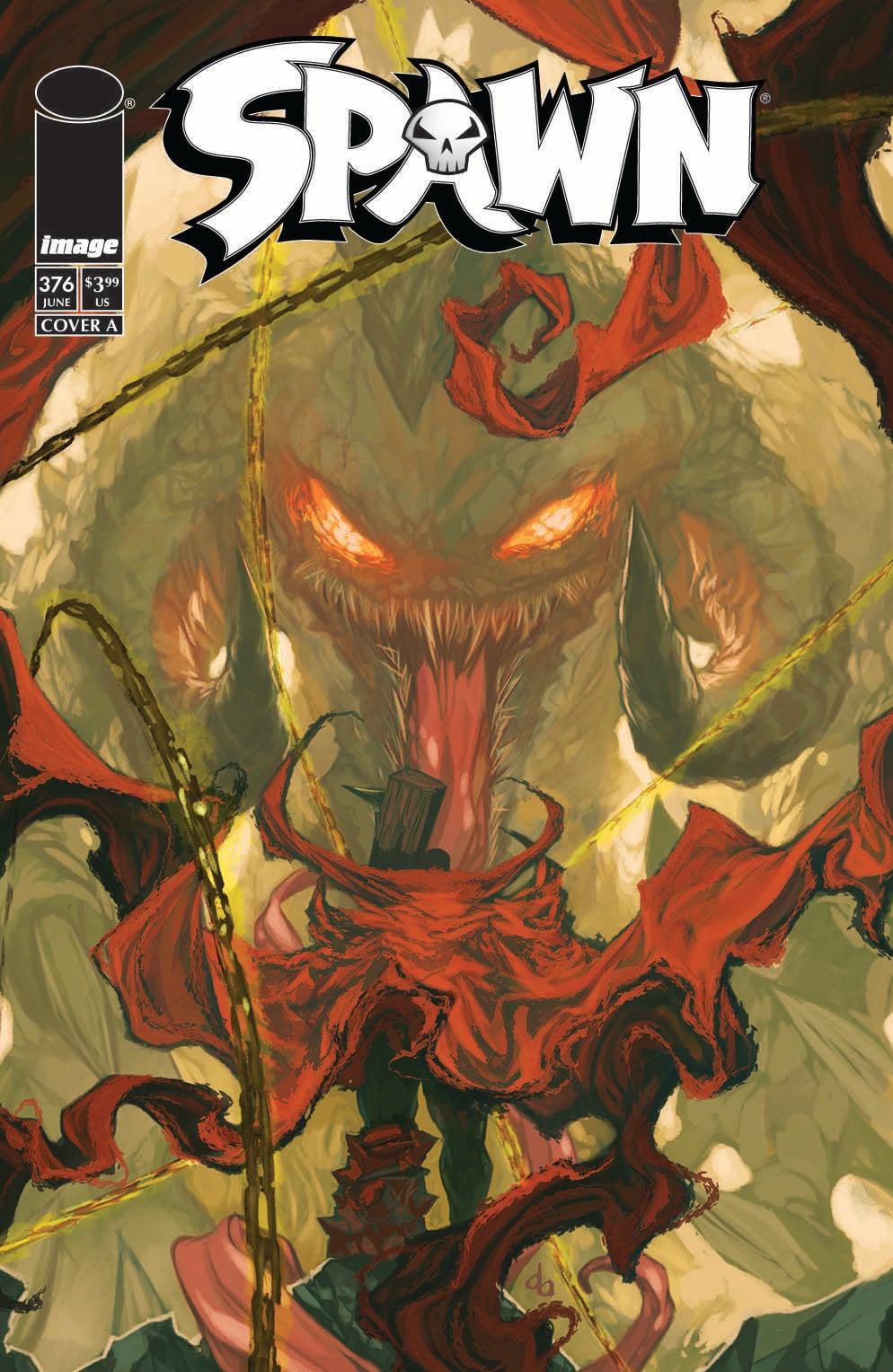Spawn #376 main cover