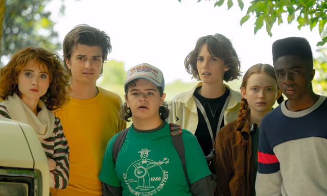 Stranger Things Season 4 Group Screenshot