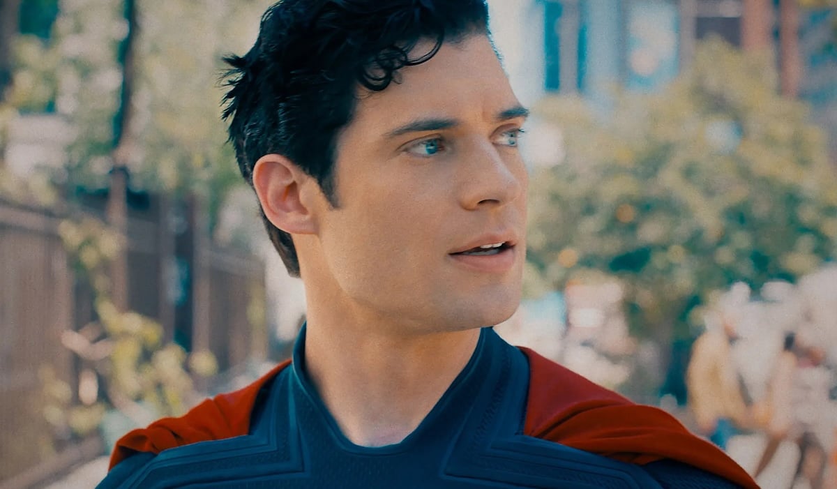 Superman played by David Corenswet