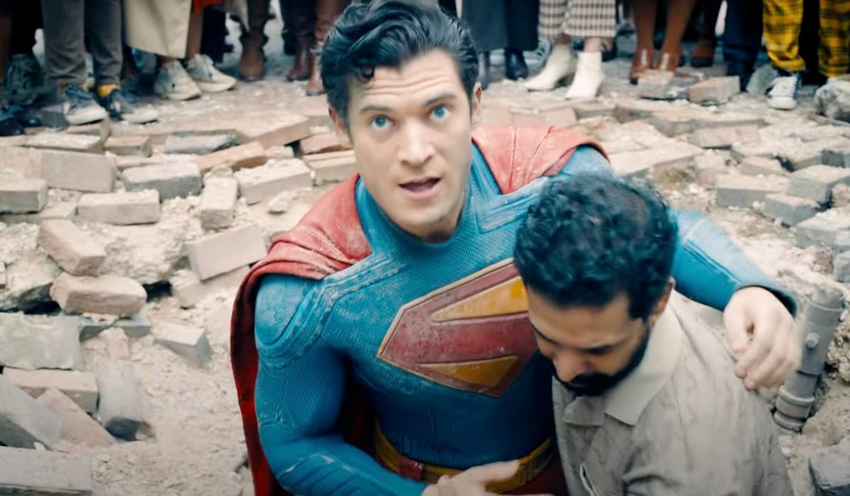 A still from Superman (2025)