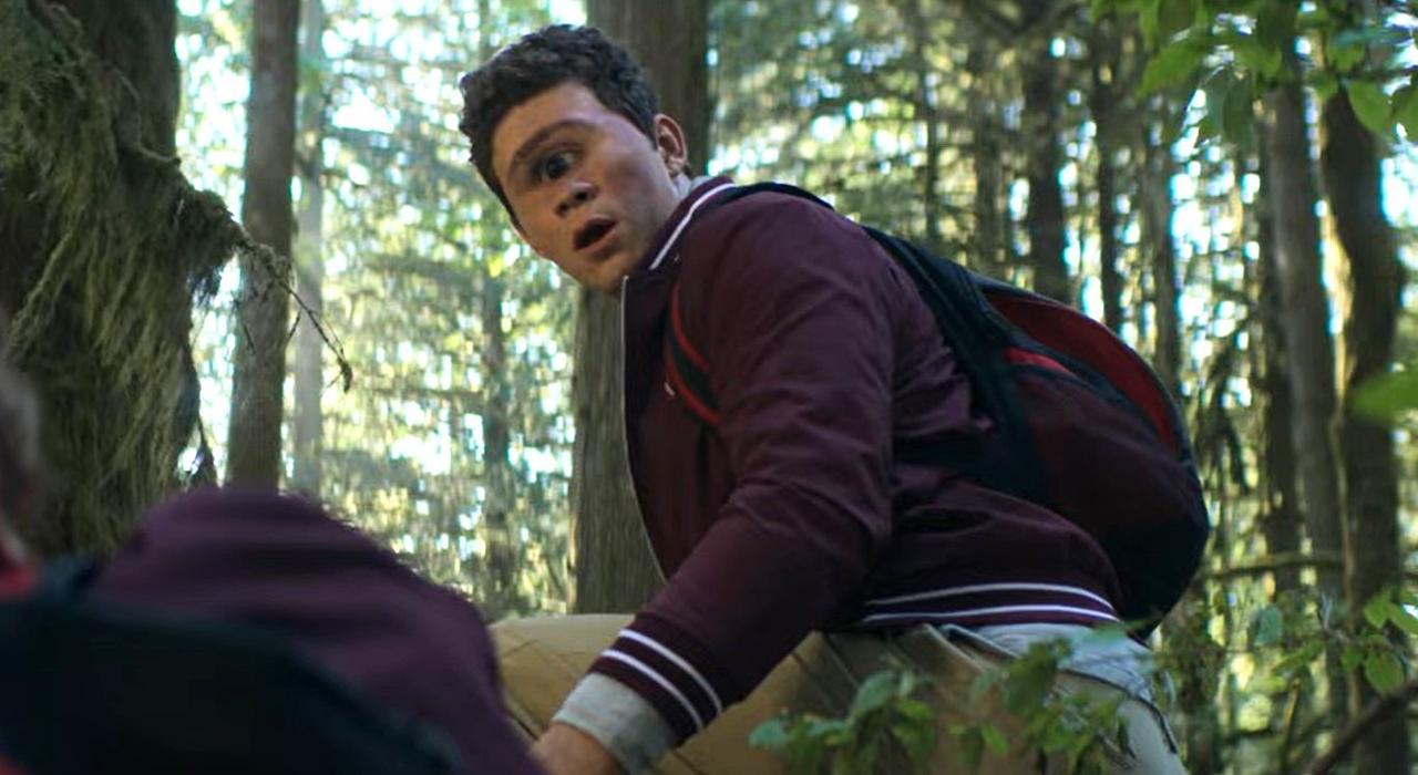 An image of Daniel Diemer as Tyson in Percy Jackson and the Olympians season 2