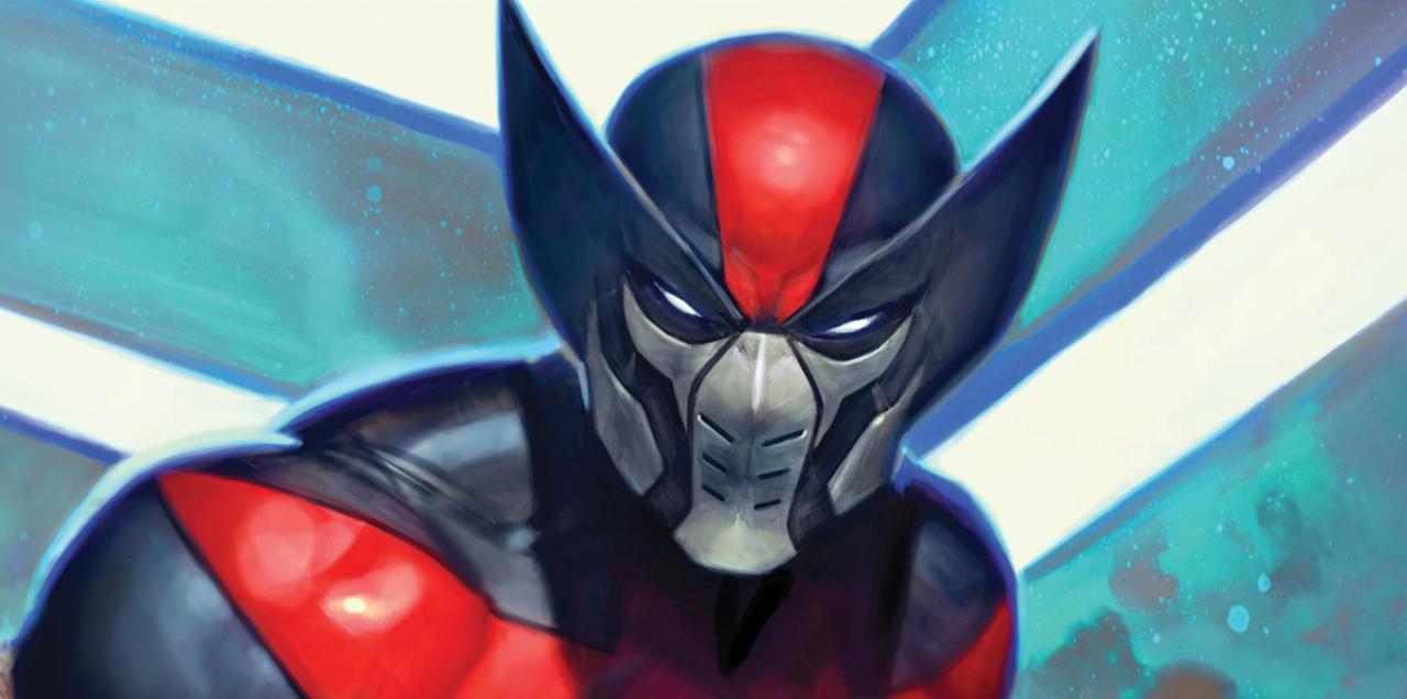 The variant cover from Ultimate Wolverine #8