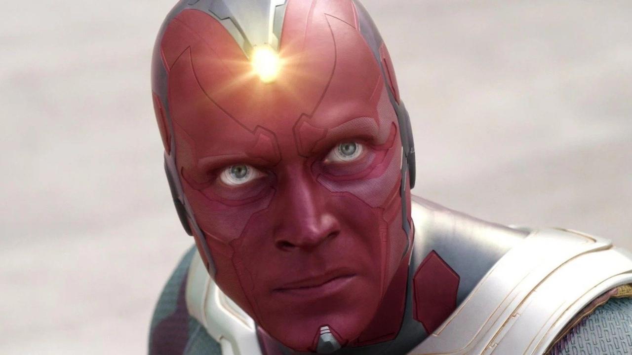 An image of Vision in Captain America: Civil War