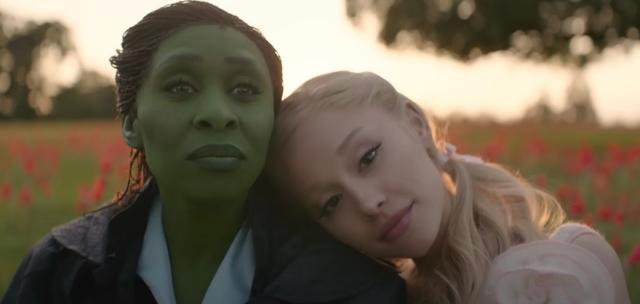 A still from the Wicked: For Good trailer